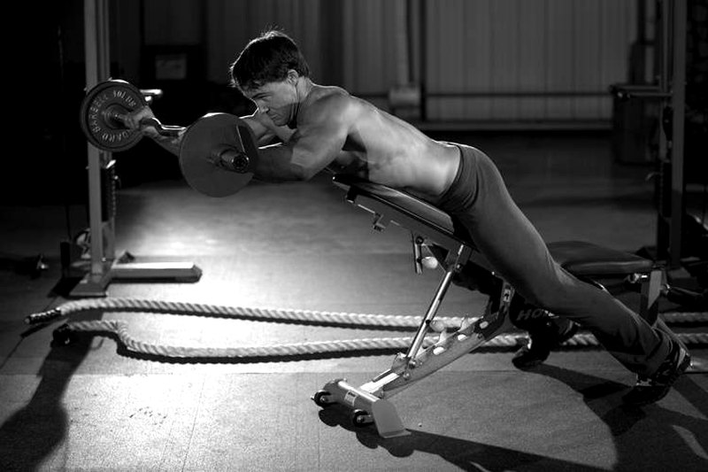 Anti-Gravity Press — end position demonstration photo
