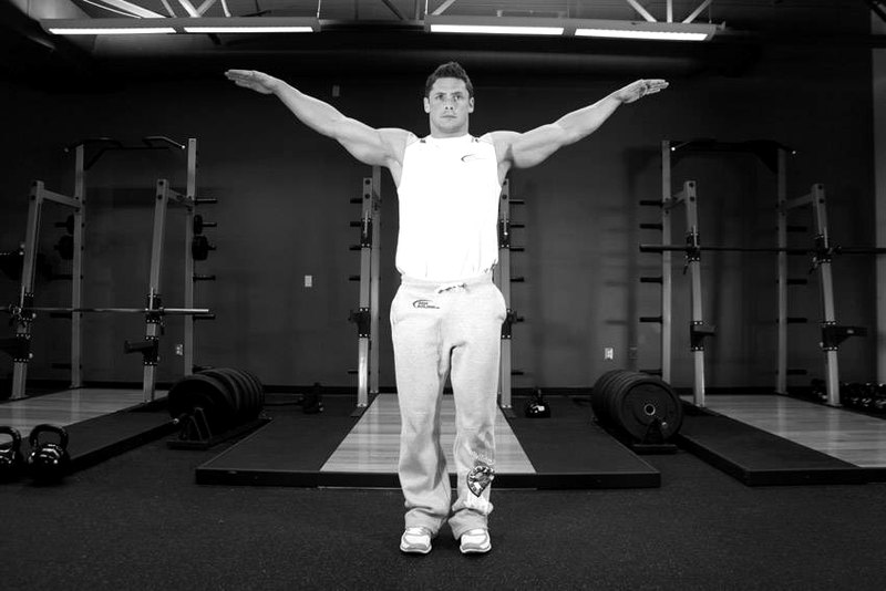 Arm Circles — end position demonstration photo