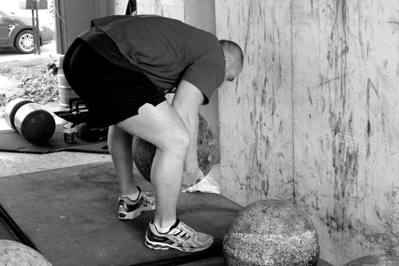 Atlas Stones — start position demonstration photo