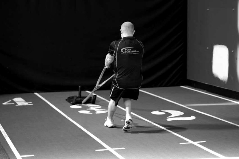 Backward Drag — start position demonstration photo