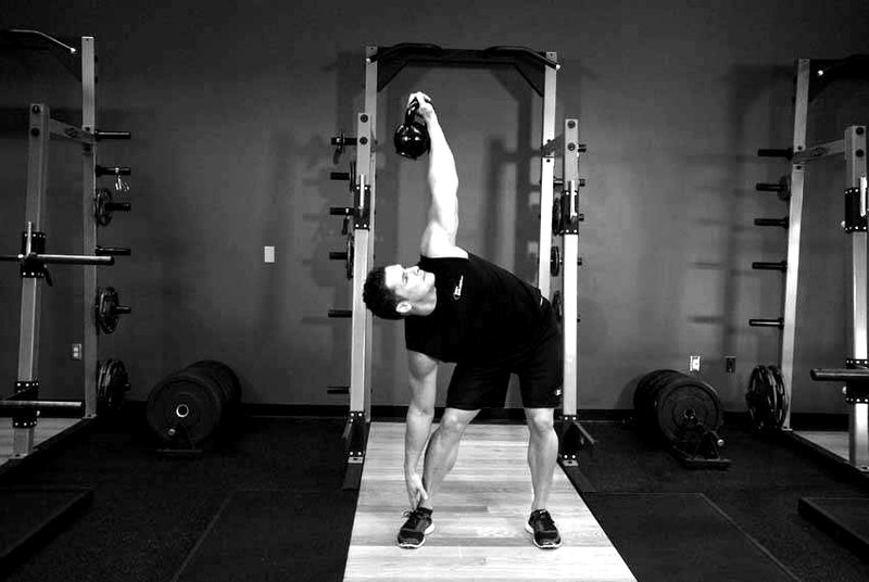 Bent Press — end position demonstration photo