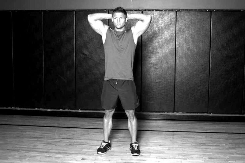 Bodyweight Squat — start position demonstration photo