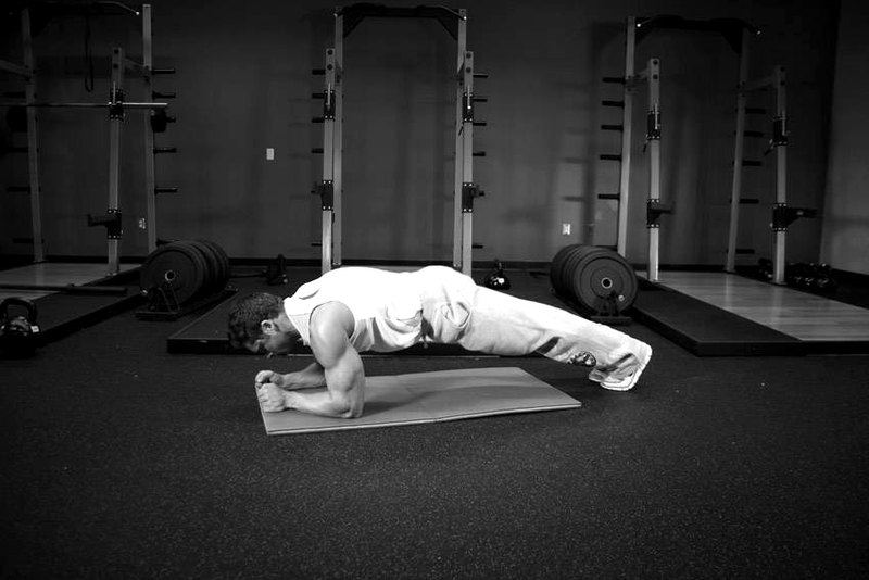 Butt-Ups — start position demonstration photo