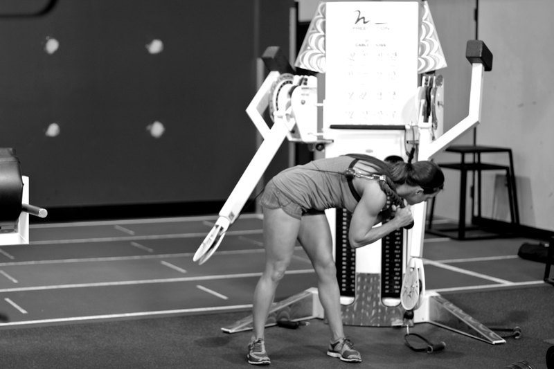 Cable Judo Flip — end position demonstration photo