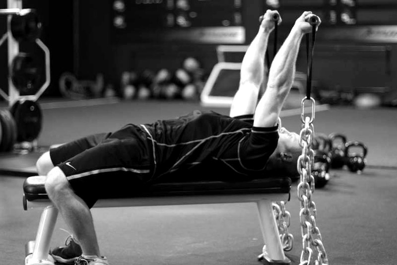 Chain Handle Extension — end position demonstration photo
