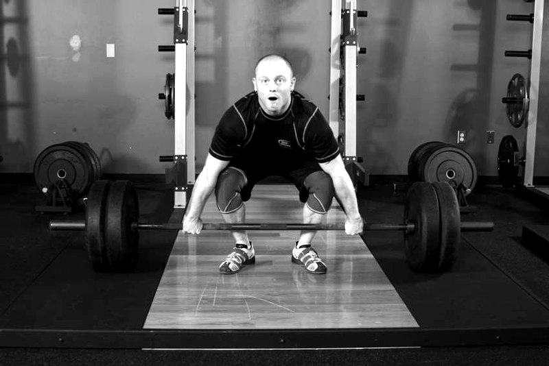 Clean — start position demonstration photo