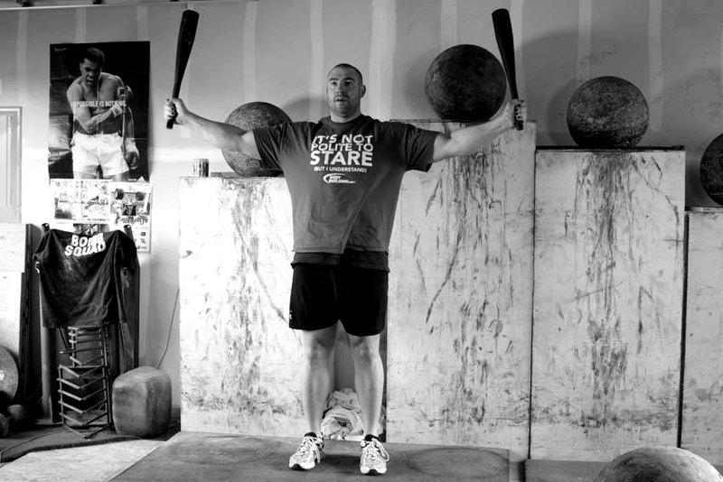 Crucifix — end position demonstration photo