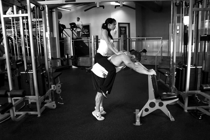 Donkey Calf Raises — end position demonstration photo