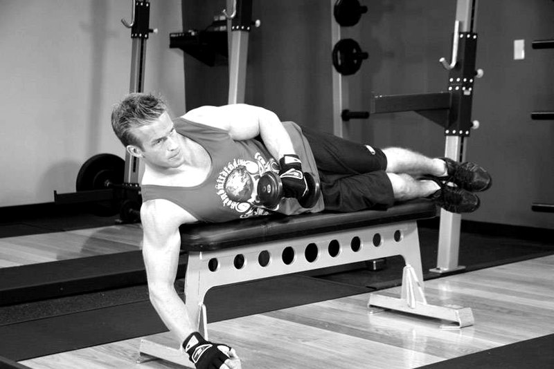 External Rotation — start position demonstration photo