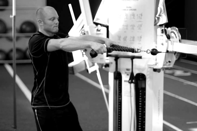 Face Pull — start position demonstration photo