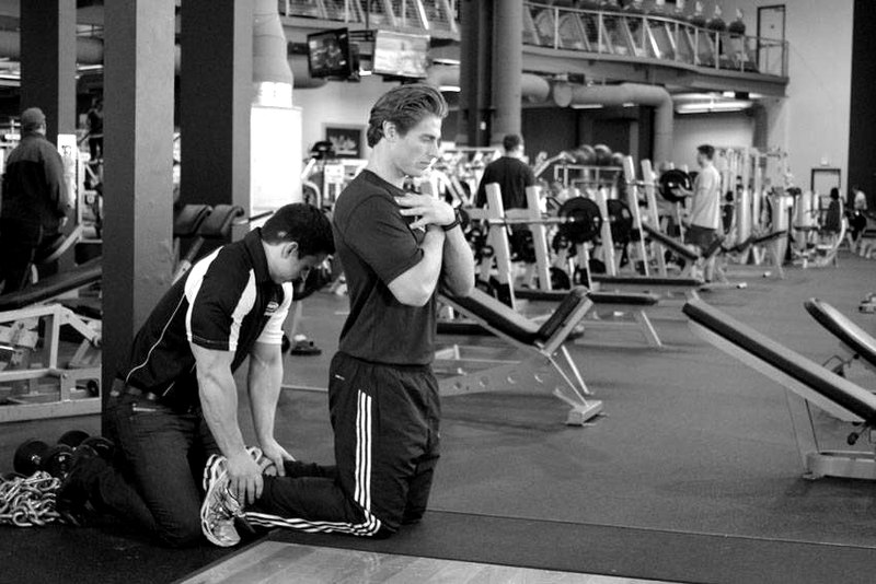 Floor Glute-Ham Raise — start position demonstration photo