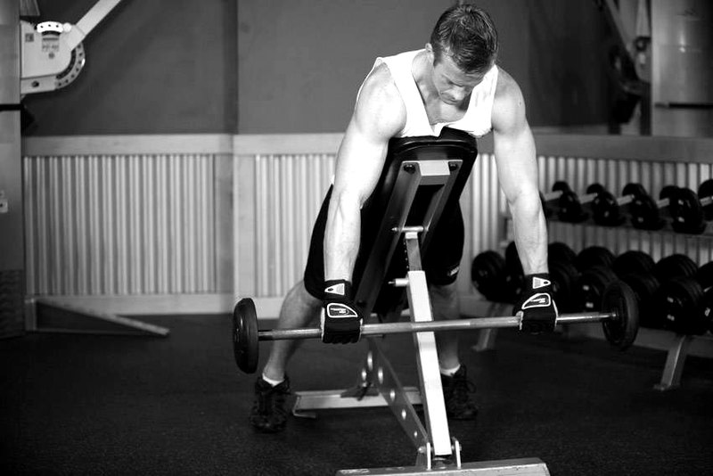 Incline Bench Pull — start position demonstration photo
