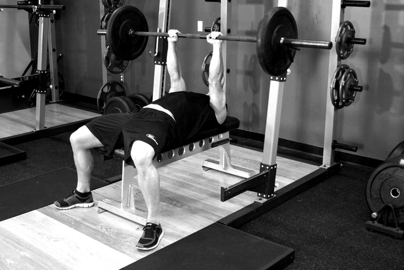 JM Press — start position demonstration photo