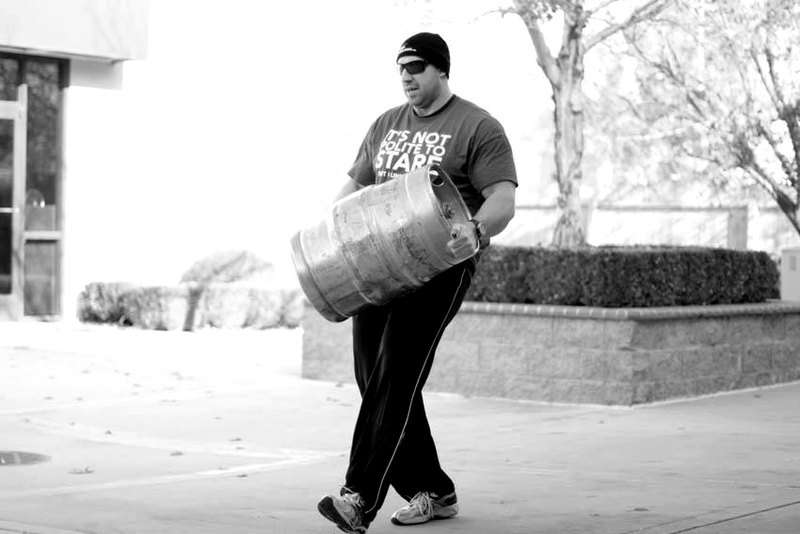 Keg Load — end position demonstration photo