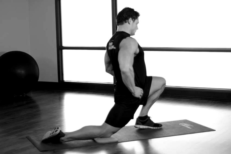 Kneeling Hip Flexor — start position demonstration photo