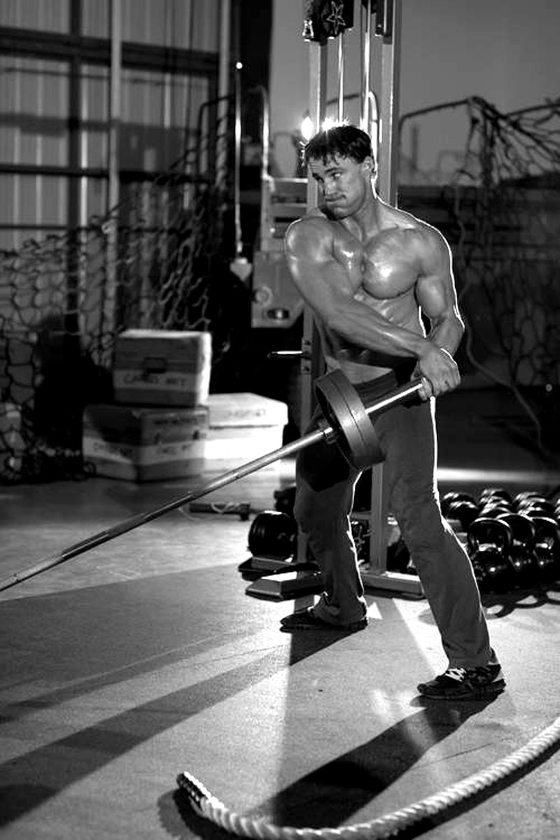 Landmine 180's — start position demonstration photo