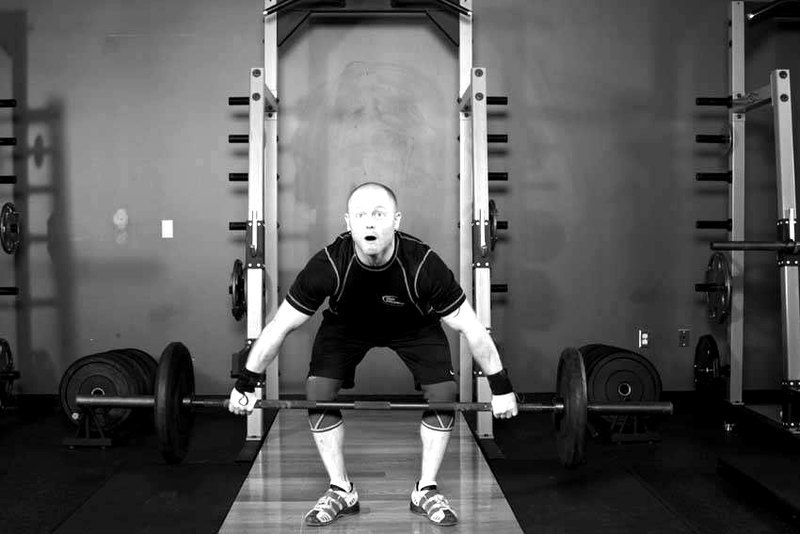 Muscle Snatch — start position demonstration photo