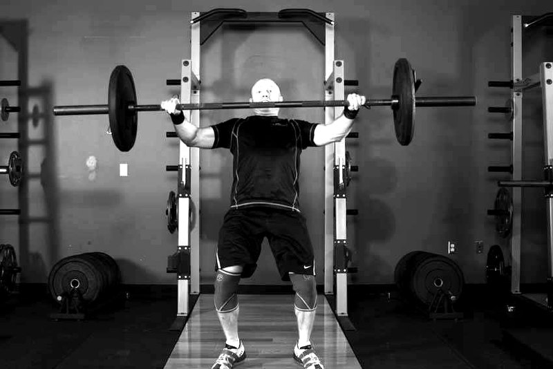 Muscle Snatch — end position demonstration photo