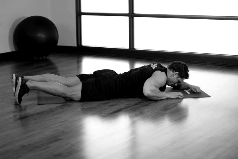 On Your Side Quad Stretch — start position demonstration photo