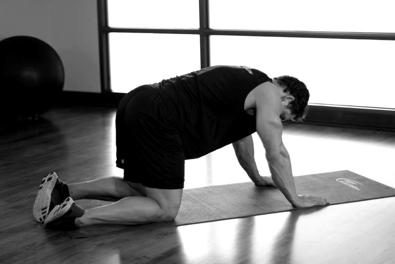 One Half Locust — start position demonstration photo
