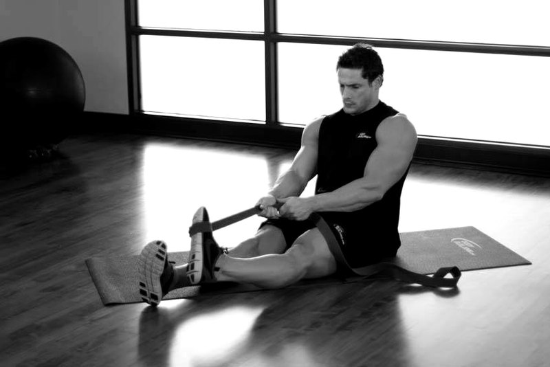Peroneals Stretch — start position demonstration photo