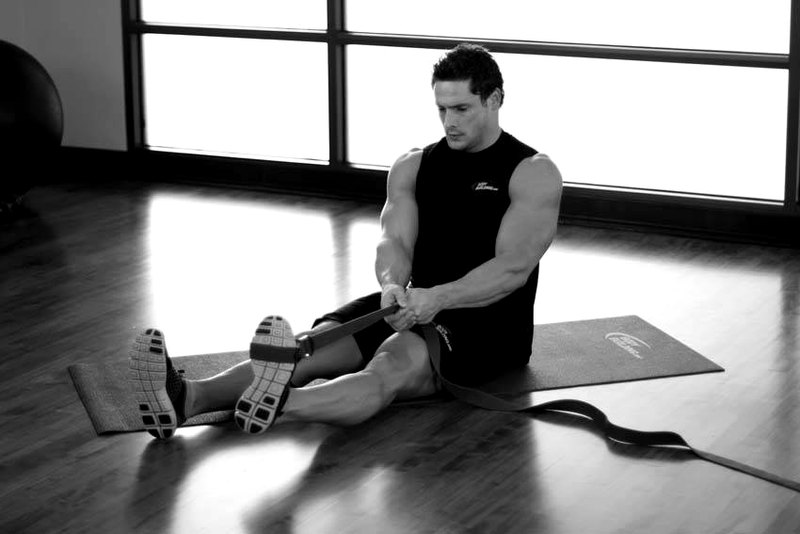 Posterior Tibialis Stretch — start position demonstration photo
