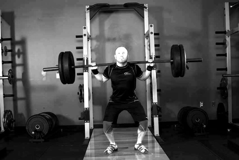 Push Press - Behind the Neck — end position demonstration photo