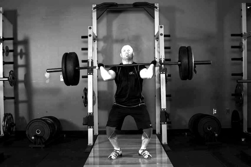 Push Press — end position demonstration photo
