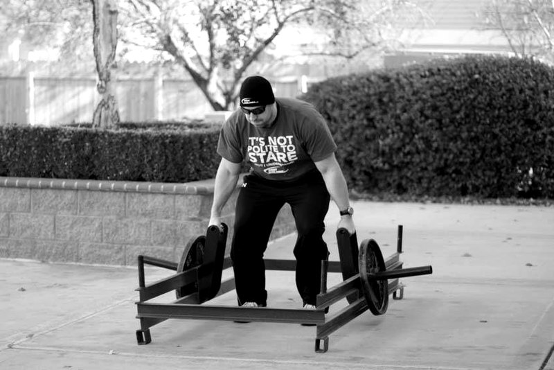 Rickshaw Carry — start position demonstration photo