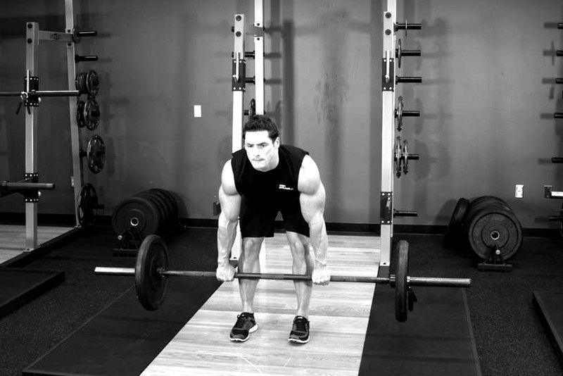Romanian Deadlift — start position demonstration photo