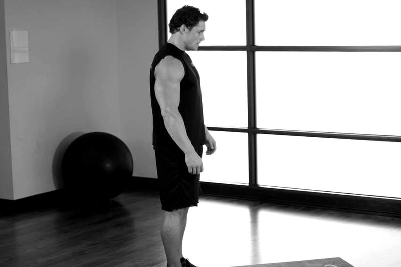 Runner's Stretch — start position demonstration photo