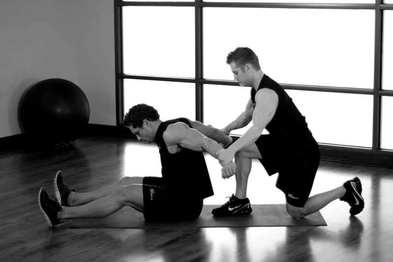 Seated Front Deltoid — start position demonstration photo