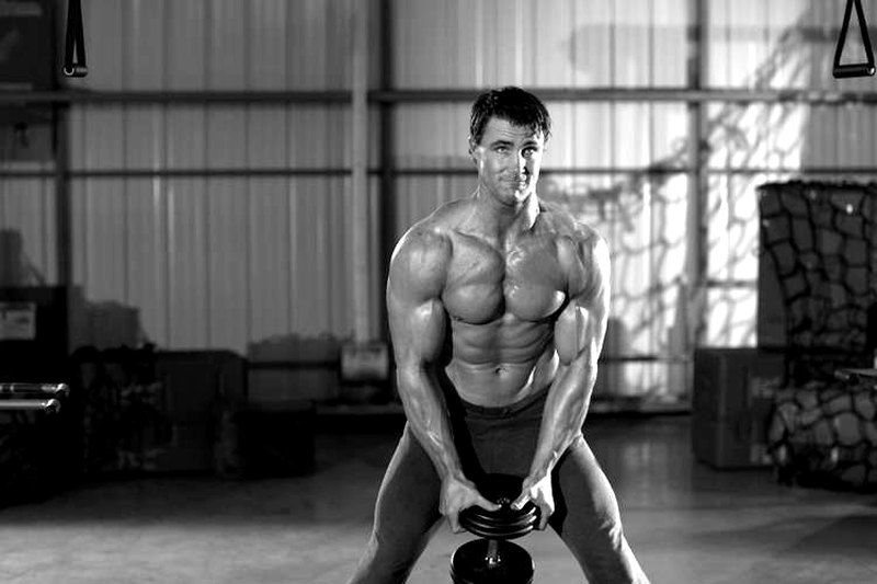 Single Dumbbell Raise — start position demonstration photo