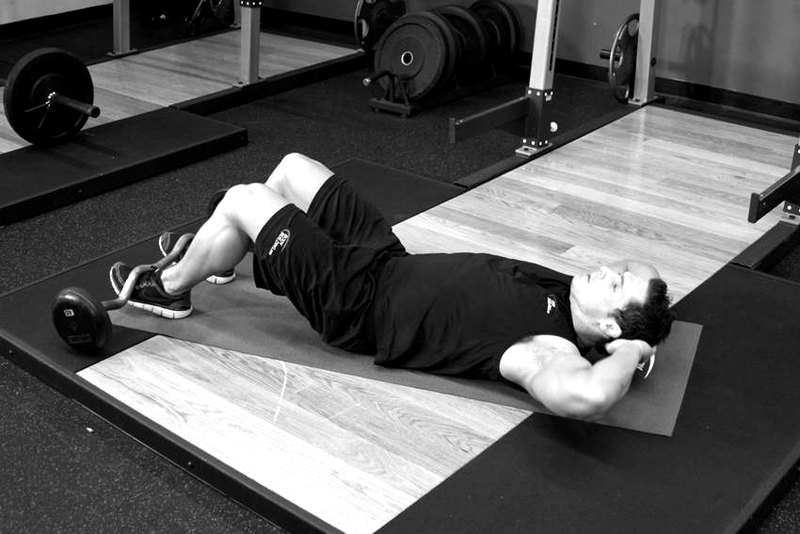 Sit-Up — start position demonstration photo