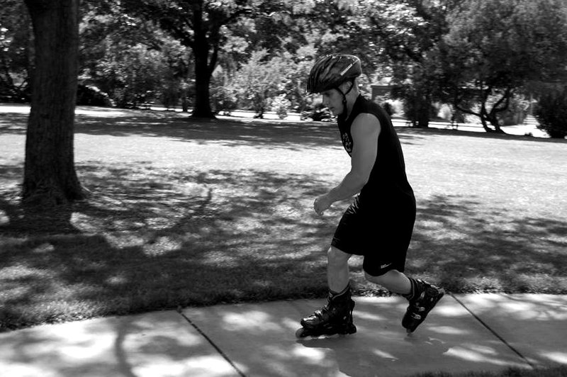 Skating — end position demonstration photo