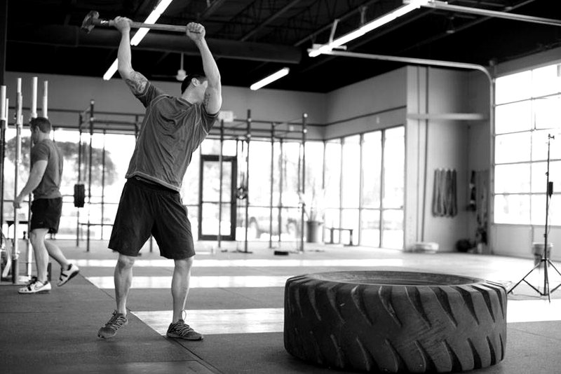 Sledgehammer Swings — end position demonstration photo