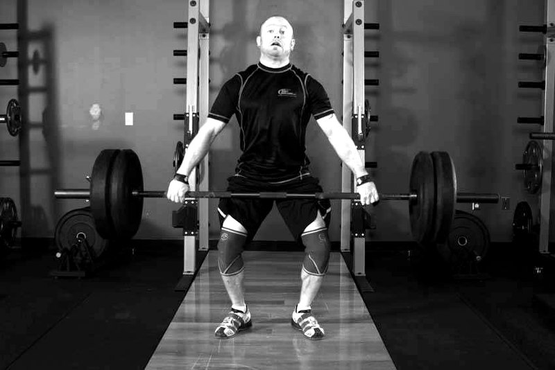 Snatch Pull — end position demonstration photo