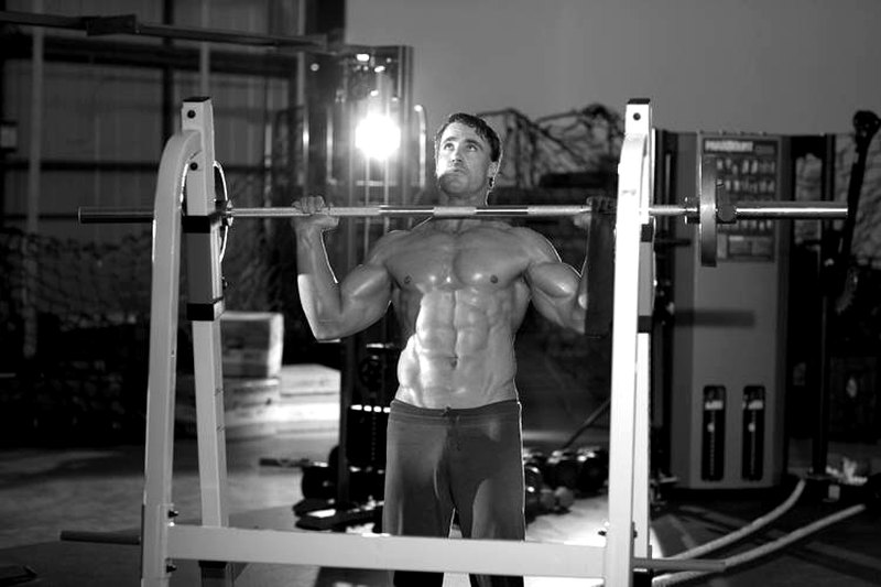 Standing Bradford Press — start position demonstration photo