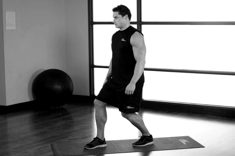 Standing Hip Flexors — start position demonstration photo