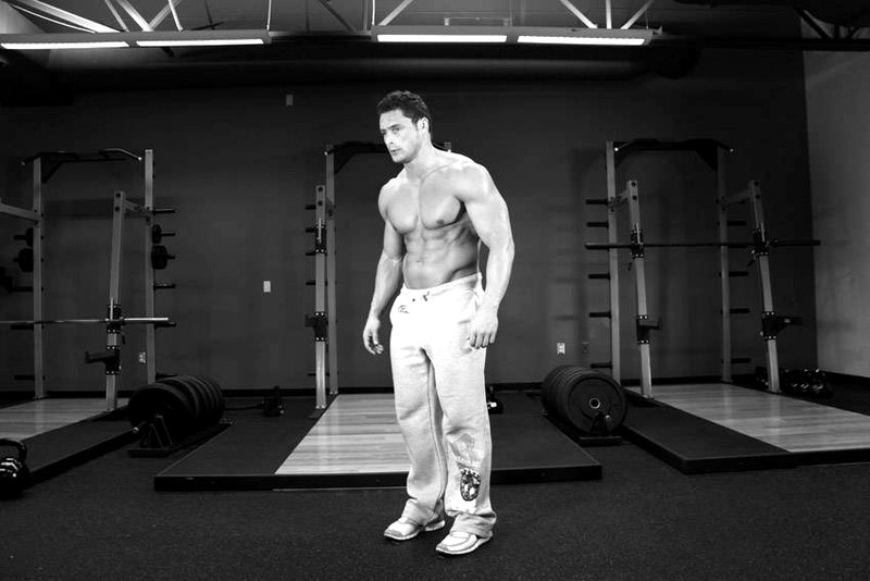 Stomach Vacuum — start position demonstration photo