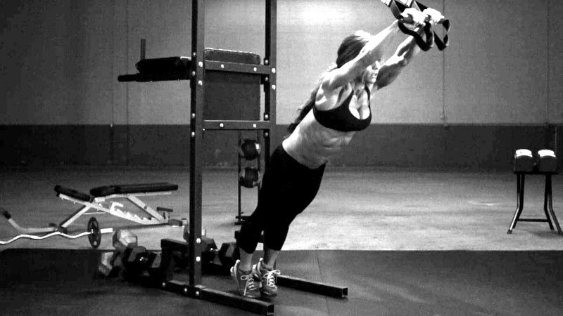 Suspended Fallout — end position demonstration photo