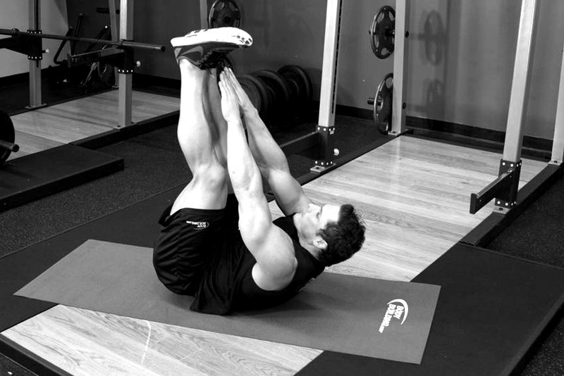 Toe Touchers — end position demonstration photo