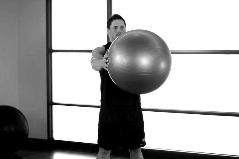 Torso Rotation — start position demonstration photo