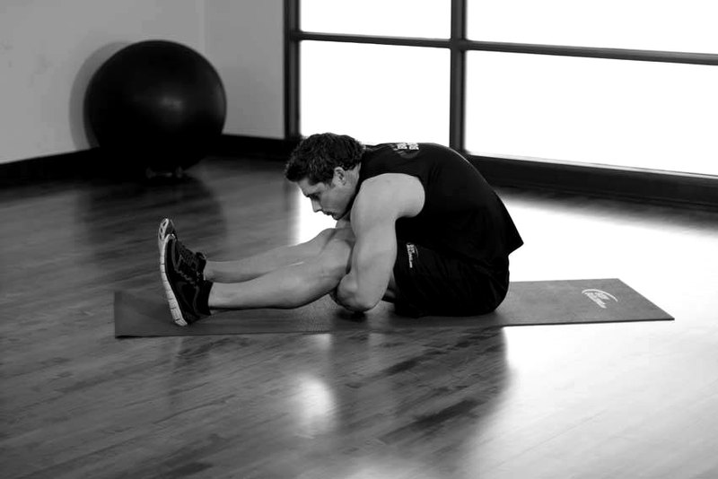 Upper Back-Leg Grab — end position demonstration photo