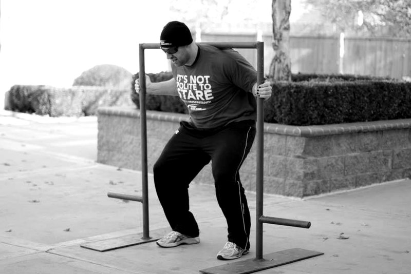 Yoke Walk — start position demonstration photo